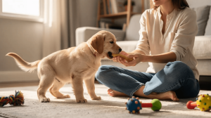 How to stop a puppy from nipping and biting hands