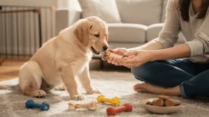 How to stop a puppy from nipping and biting during play