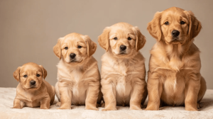 Puppy development stages during early growth and training